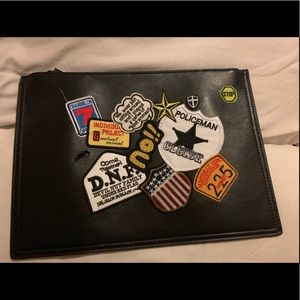 Large carry all patch clutch/pouch